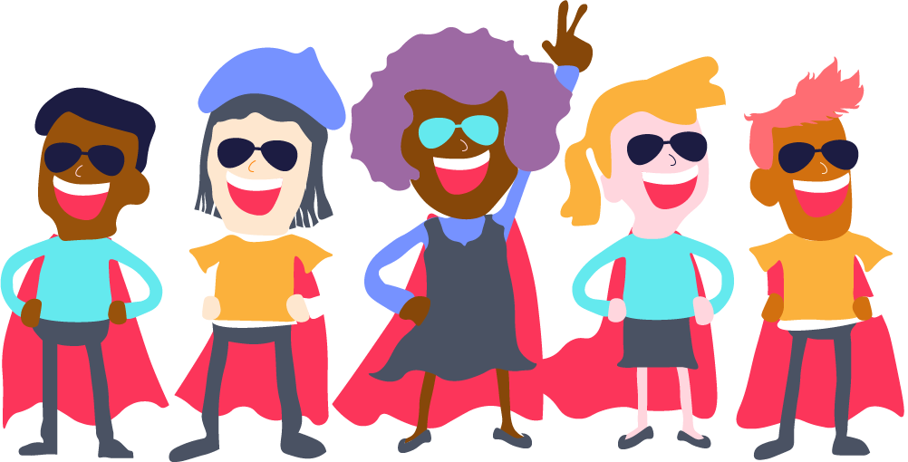 Image of people representing your baby's care team